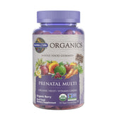 Garden of Life Organics Prenatal Gummies Berry bottle label